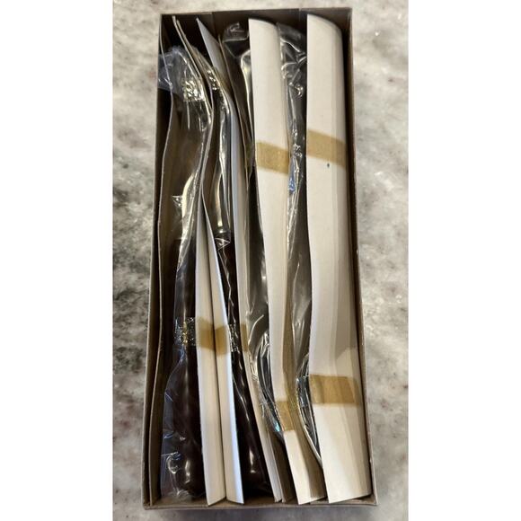 NEW Lot of 4 Noritake Primastone Brown Stainless Dinner Forks 7 1/2" MCM - Picture 2 of 3